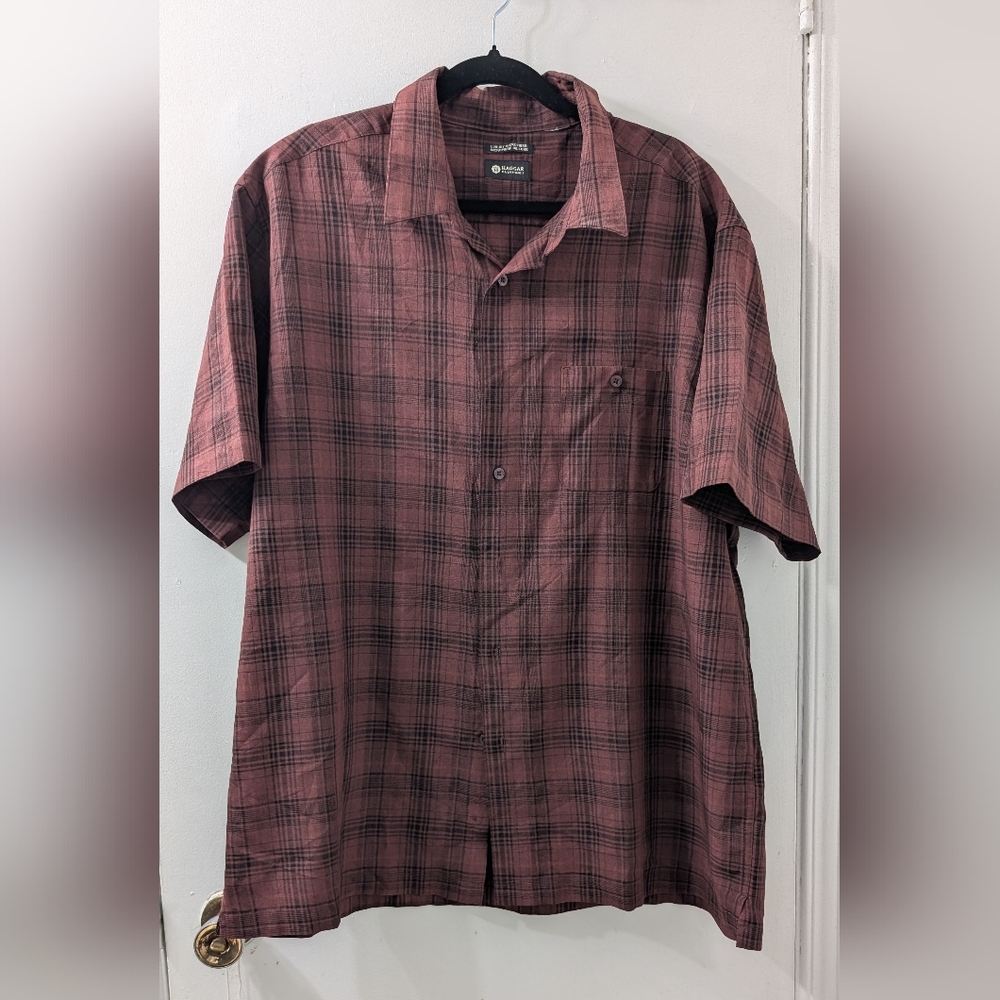 Men's Plaid Short Sleeve Shirt